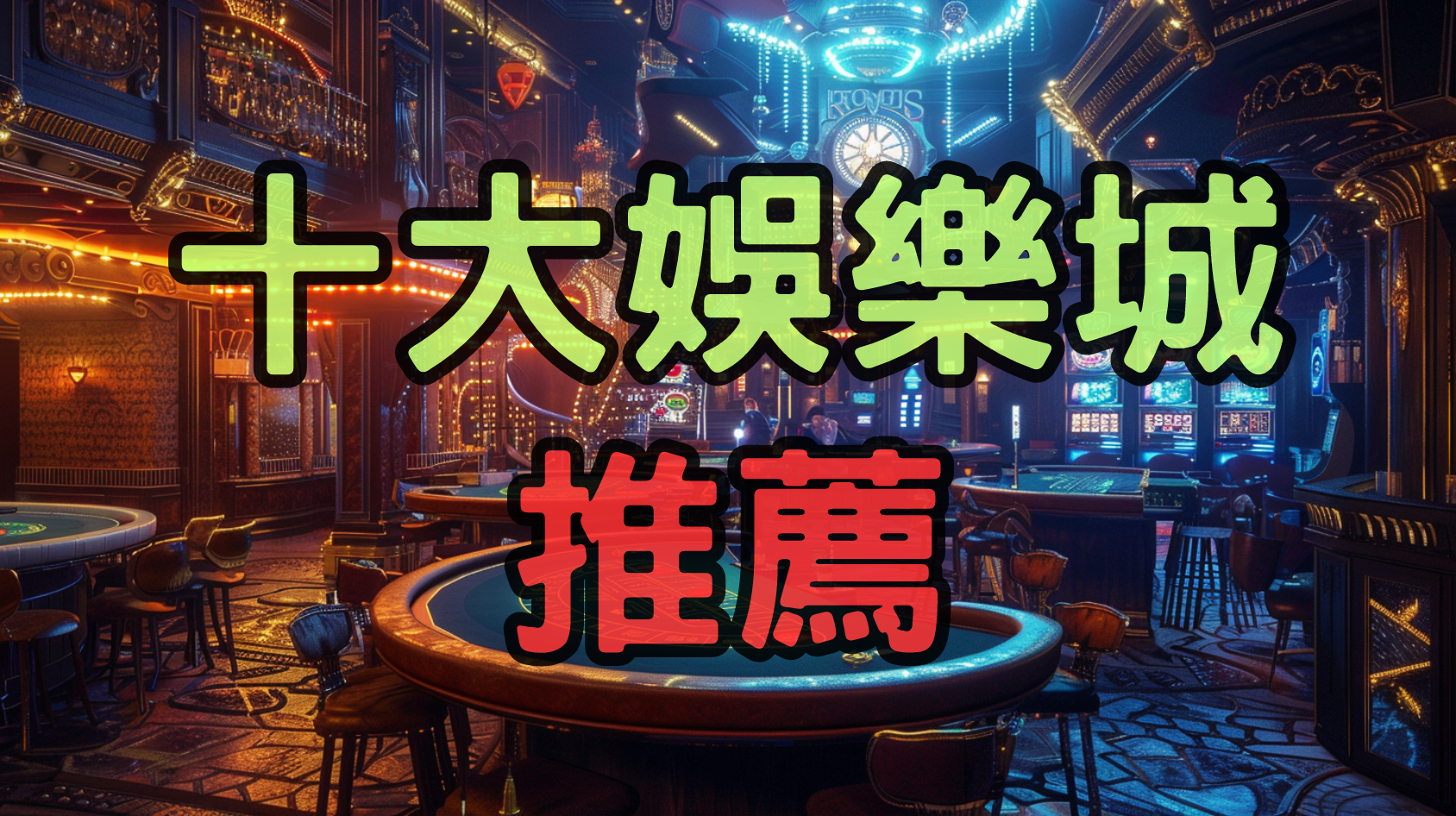 《更新》線上娛樂城十大推薦