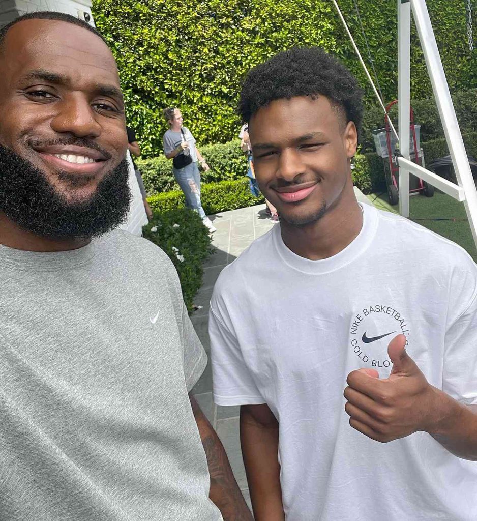 NBA／詹皇兒子Bronny James選秀前景看好！上陣父子兵有望！