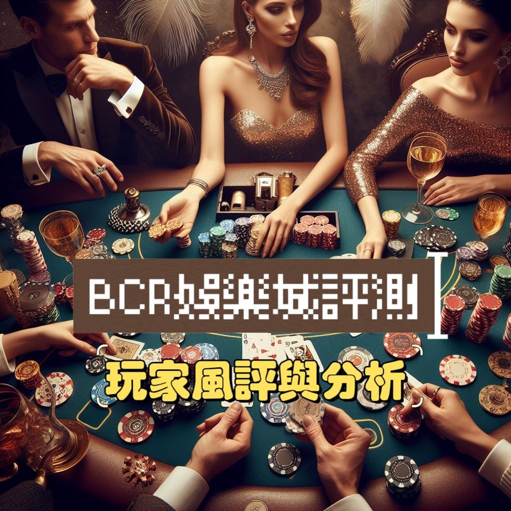 BCR娛樂城深度評測 : 玩家風評與分析