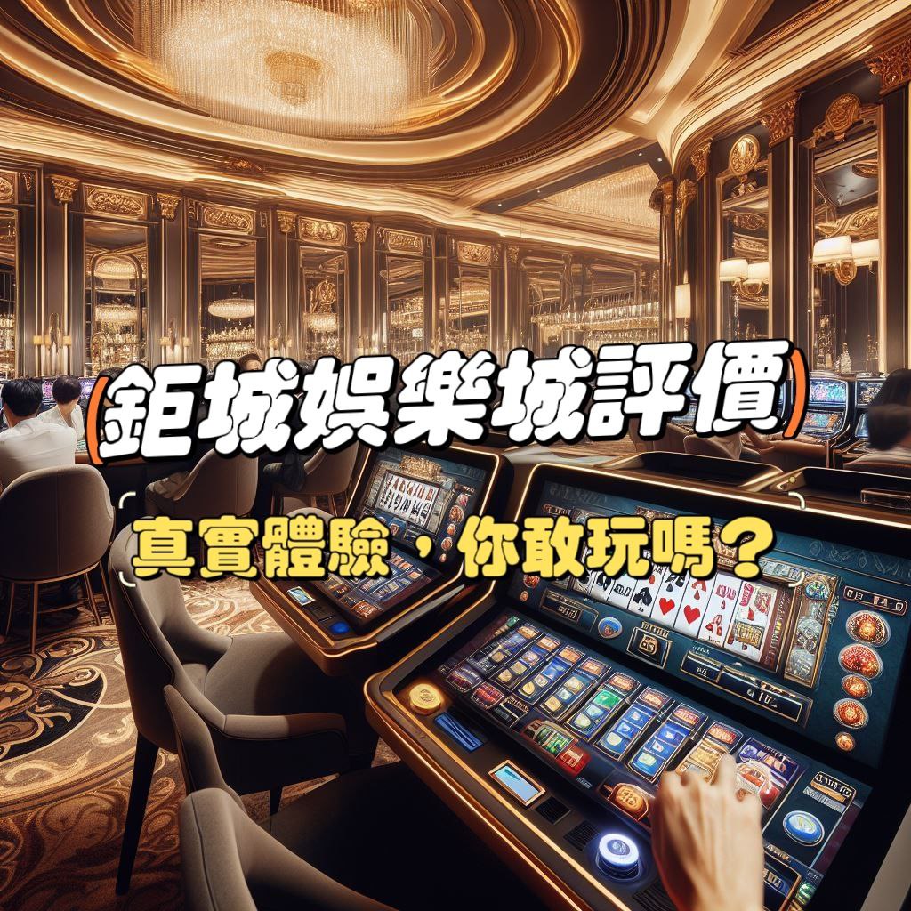 【鉅城娛樂城評價】你敢玩嗎？玩家真實體驗告訴你！