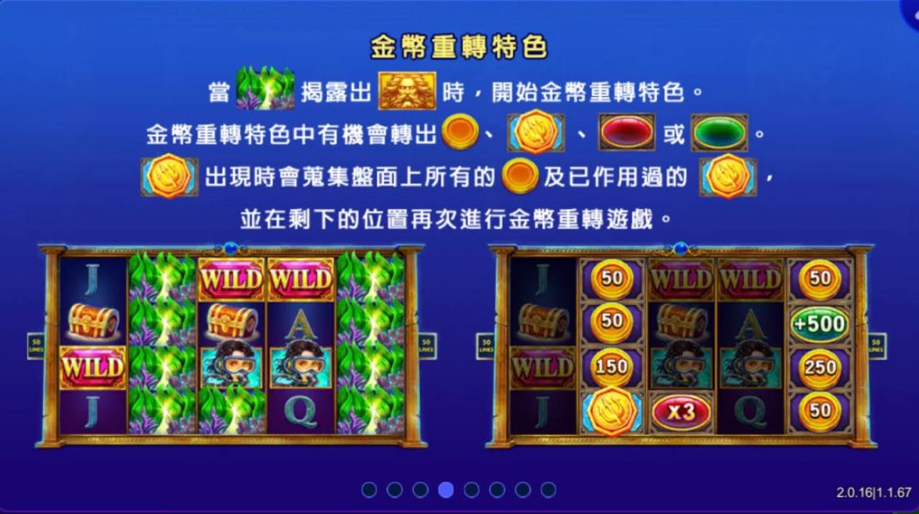 包你發電子遊戲-海底之謎-老虎機介紹