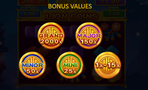 BNG電子金獅賀歲，累積大獎，驚喜連連！