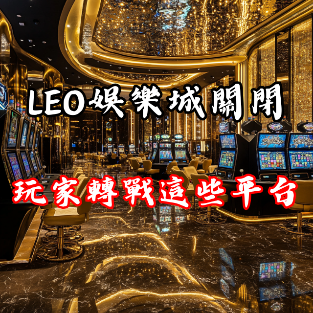 LEO娛樂城關閉，玩家立刻轉戰這些人氣平台！