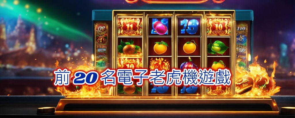 前 20 名電子老虎機遊戲