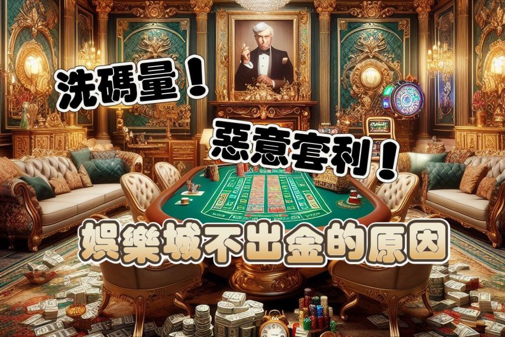 小心！惡意套利、洗碼量可能是娛樂城不出金的原因！
