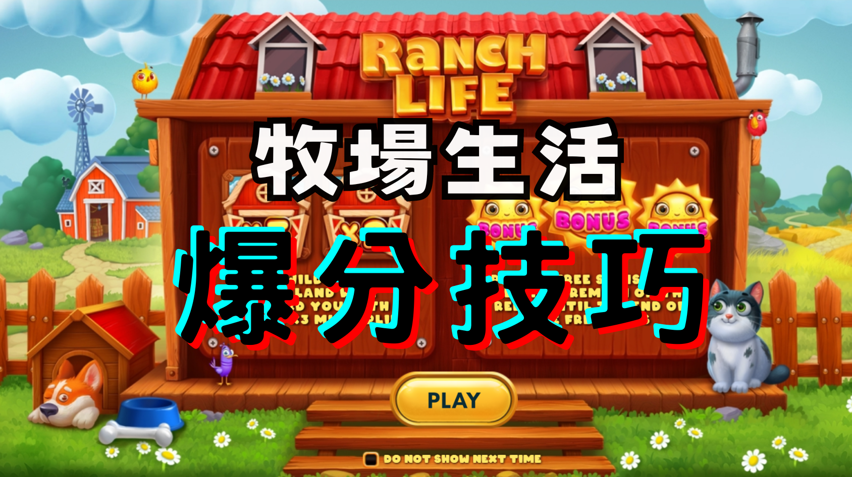 QT電子Ranch Life 牧場生活遊戲介紹與打法技巧