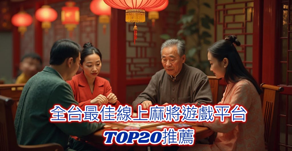 全台最佳線上麻將遊戲平台TOP20推薦