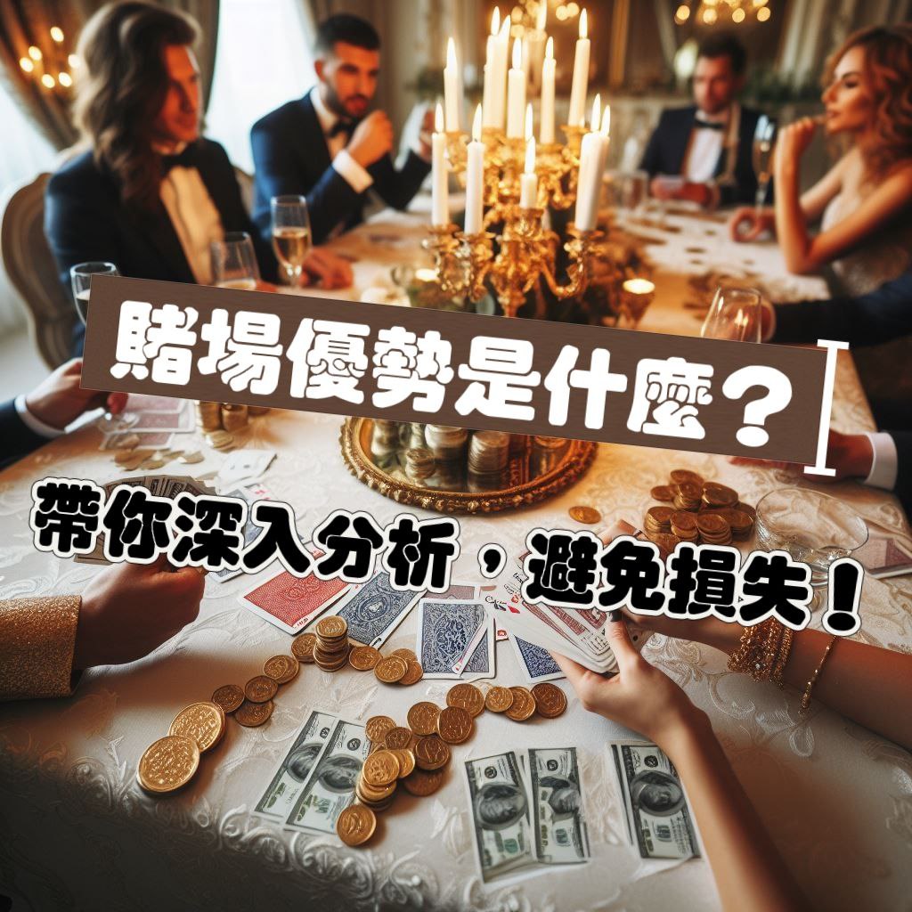 莊家優勢揭密：什麼是賭場優勢?深入分析獲利模式與避免損失策略!
