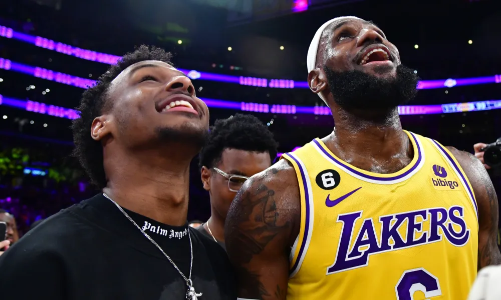 NBA／Bronny James 發聲：我要憑實力證明自己，不是靠父親詹皇的名號！