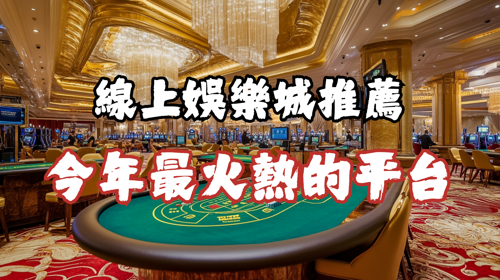 線上娛樂城推薦！揭曉今年最火熱的博弈平台