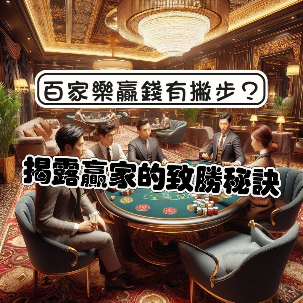 百家樂贏錢有撇步？揭秘贏家們的致勝百家樂攻略