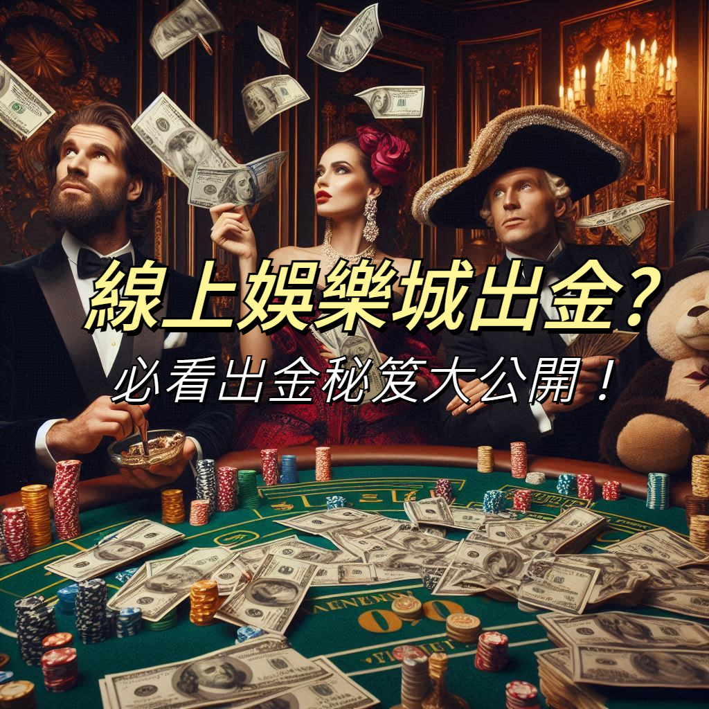線上娛樂城出金?必看出金秘笈大公開！