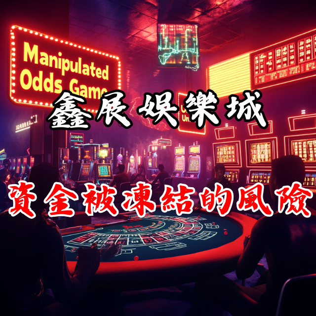 鑫展娛樂城是否存在資金被凍結的風險？