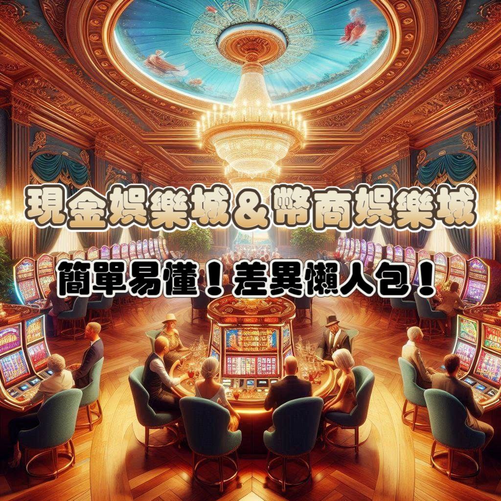 『差異懶人包』現金版娛樂城VS幣商娛樂城，簡單易懂！