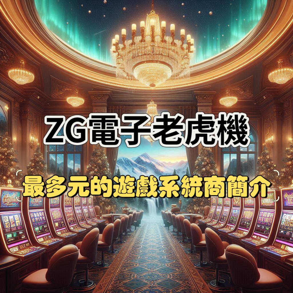 ZG電子遊戲商介紹：電子老虎機系統，好玩電子老虎機推薦！