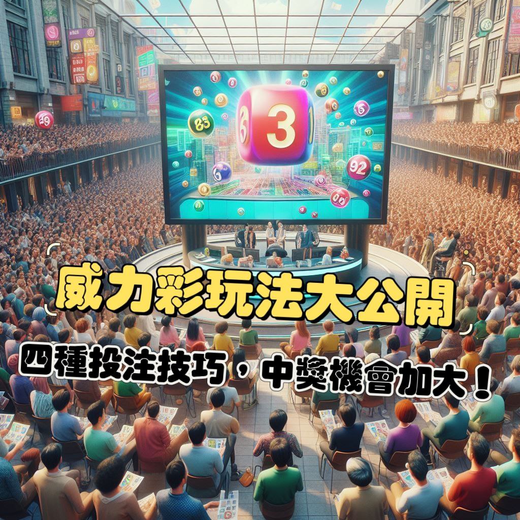 威力彩玩法大公開：4種投注方式任你選，中獎機會加大！