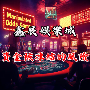 鑫展娛樂城是否存在資金被凍結的風險?
