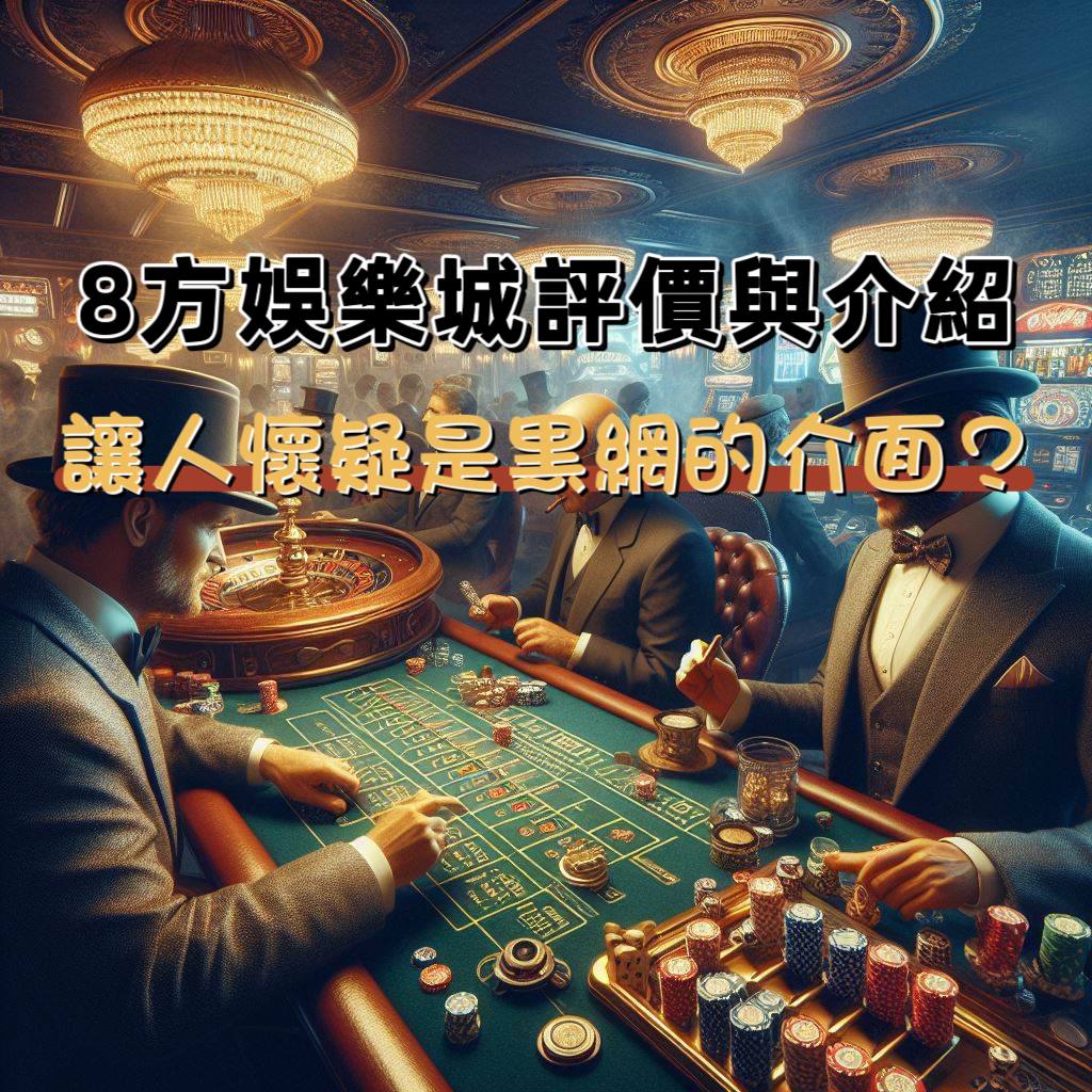 8方娛樂城評價與介紹：讓人懷疑是詐騙黑網的介面？