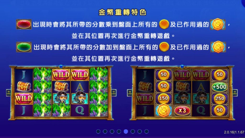 包你發電子遊戲-海底之謎-老虎機介紹